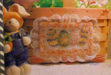 Punch Needle Kit w/Stamped Weavers Cloth Primitive Easter EGGS & DOT