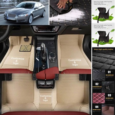 For Jaguar XF Car Floor Mats Custom Luxury Waterproof Liners Carpets Anti-Slip