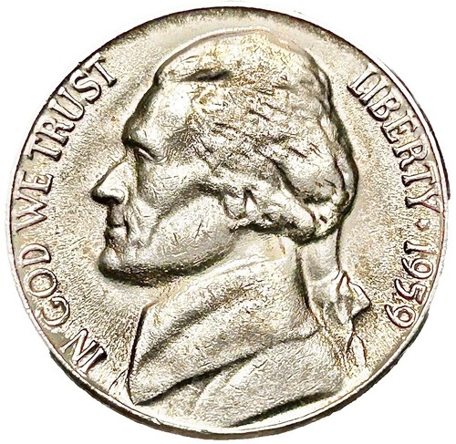 RARE 1959 Penny EAR Error? No Mint Mark “L” in Liberty Rim Error