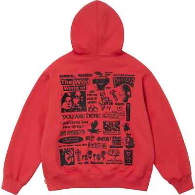 Supreme Wild Embroidered Hooded Sweatshirt Size S-XXL | eBay