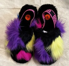 Ugg Women's Fluff Yeah Party Spots Slide Slippers Size: 7 NWOB