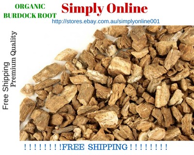 BULK ORGANIC 1 KG DRIED HERB BURDOCK ROOT - Arctium lappa - FREE POSTAGE