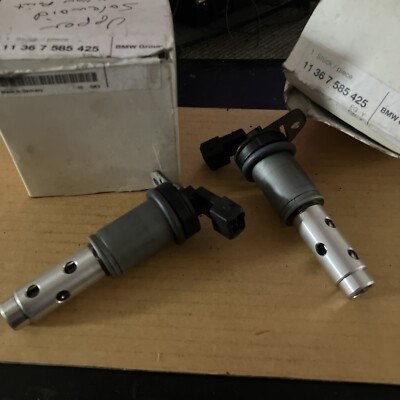 Engine Motor Cylinder Head Electric VVT VANOS Solenoid Valve OE BMW E90 E92 Pair