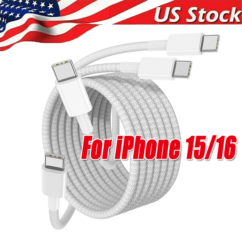 iPhone 16 & 15 Pro Max Fast Charging USB-C to USB-C Cable - 1m Cord-image