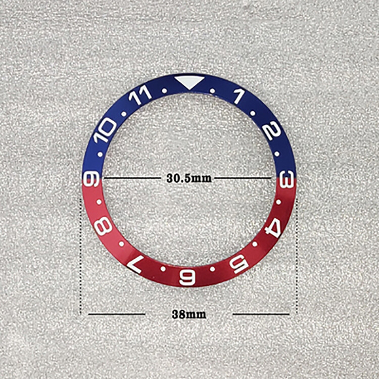 Ceramic Bezel Insert Ring Diameter 38MM 30.5MM for 40MM Su-bma-riner ...