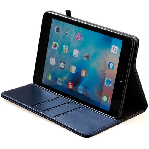 Premium Leder Schutzhülle für Apple iPad 2 3 4 Tablet Tasche Hülle Cover Case - Picture 7 of 12
