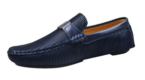 MOCASSINI UOMO BLU CASUAL ELEGANTI ESTIVI SCARPE CALZATURE OXFORD da 41 a 44  | eBay