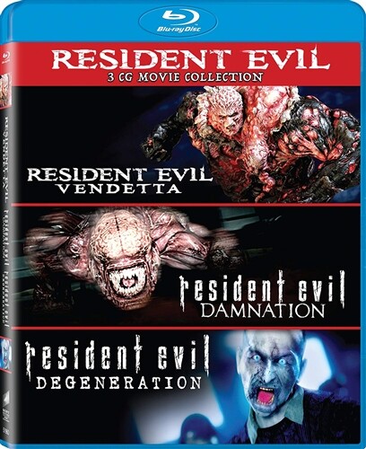 RESIDENT EVIL 3 CG MOVIES COLLECTION New Blu-ray Damnation