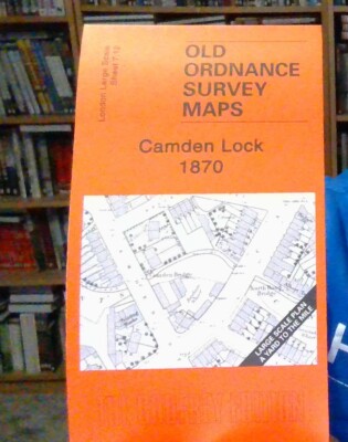 MAP OF Camden Lock 1870  London Large Scale Sheet 7.12 NEW 9781841519630