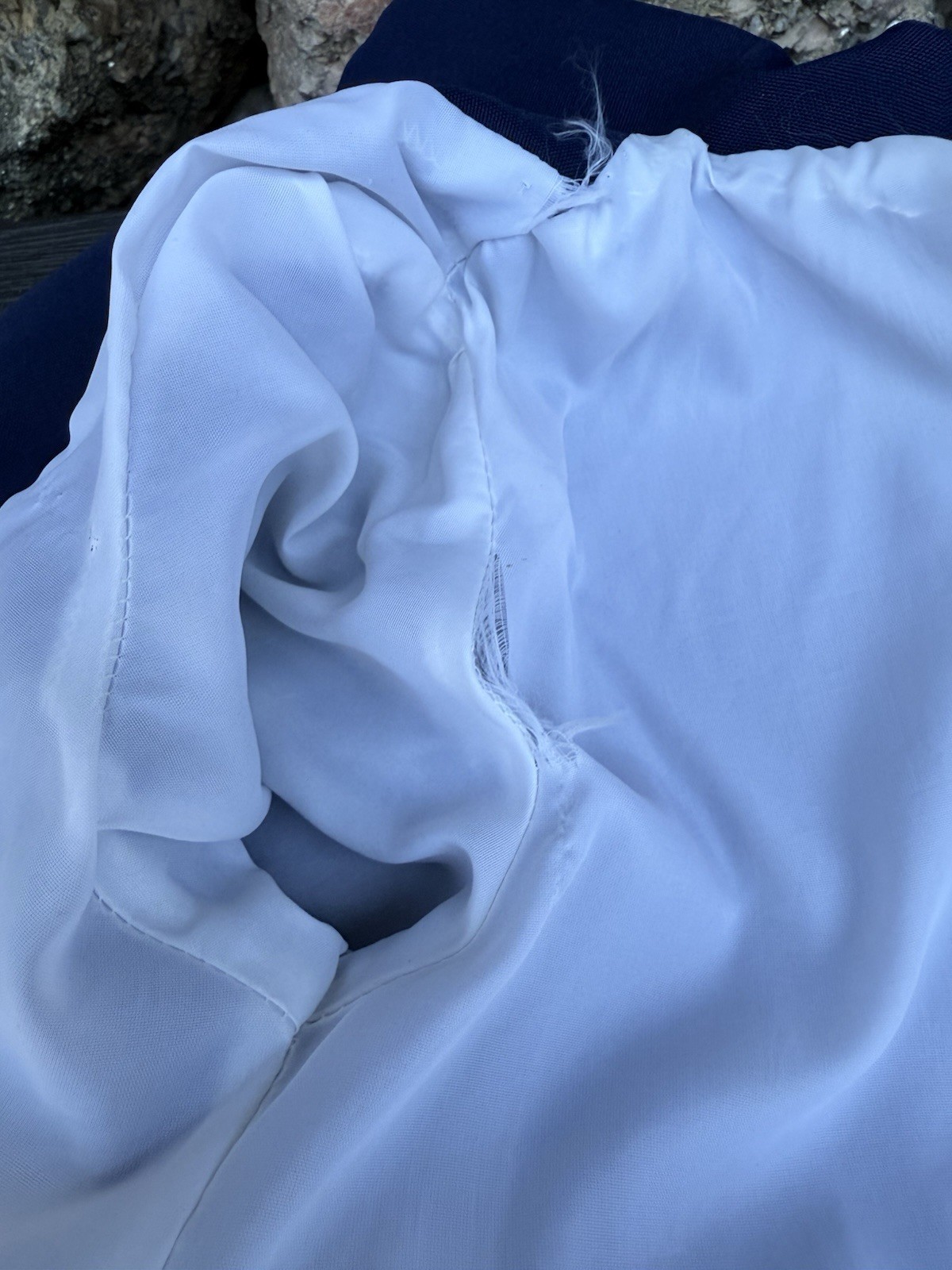 Vintage 1960s Sears Little Girl’s Dress Coat– Size 5 – Made in USA – Navy Blue