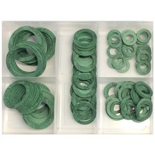 Flachdichtung AFM 30, 80er Set, Dichtungssortiment, Dichtungsringe