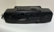 Sony CFD-50 AM/FM Stereo CD Player Radio Boombox CASSETTE PLAYER DOESN'T WORK