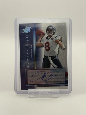 2004 SPx - Super Scripts David Carr #SS-DC (AU)