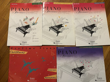 Piano Adventures lot of 8 levels 1, 2B, 3A, primer