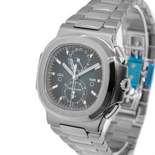 Patek Philippe Nautilus Steel Blue Grey Index Dial 5990/1A-011