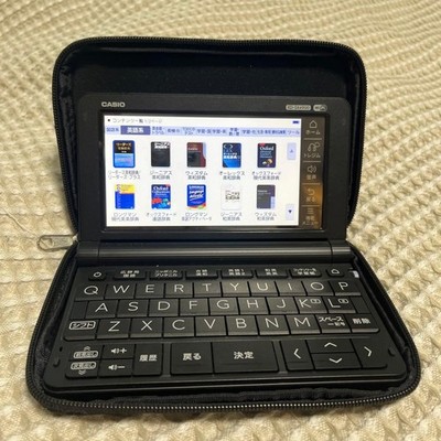 Excellent Casio Electronic Dictionary Ex-Word XD-SX4900 With Case.