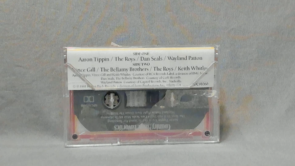 1991 RED MAN Country Music Favorites Promo Cassette – Sealed Vintage Tape - Image 2 of 3