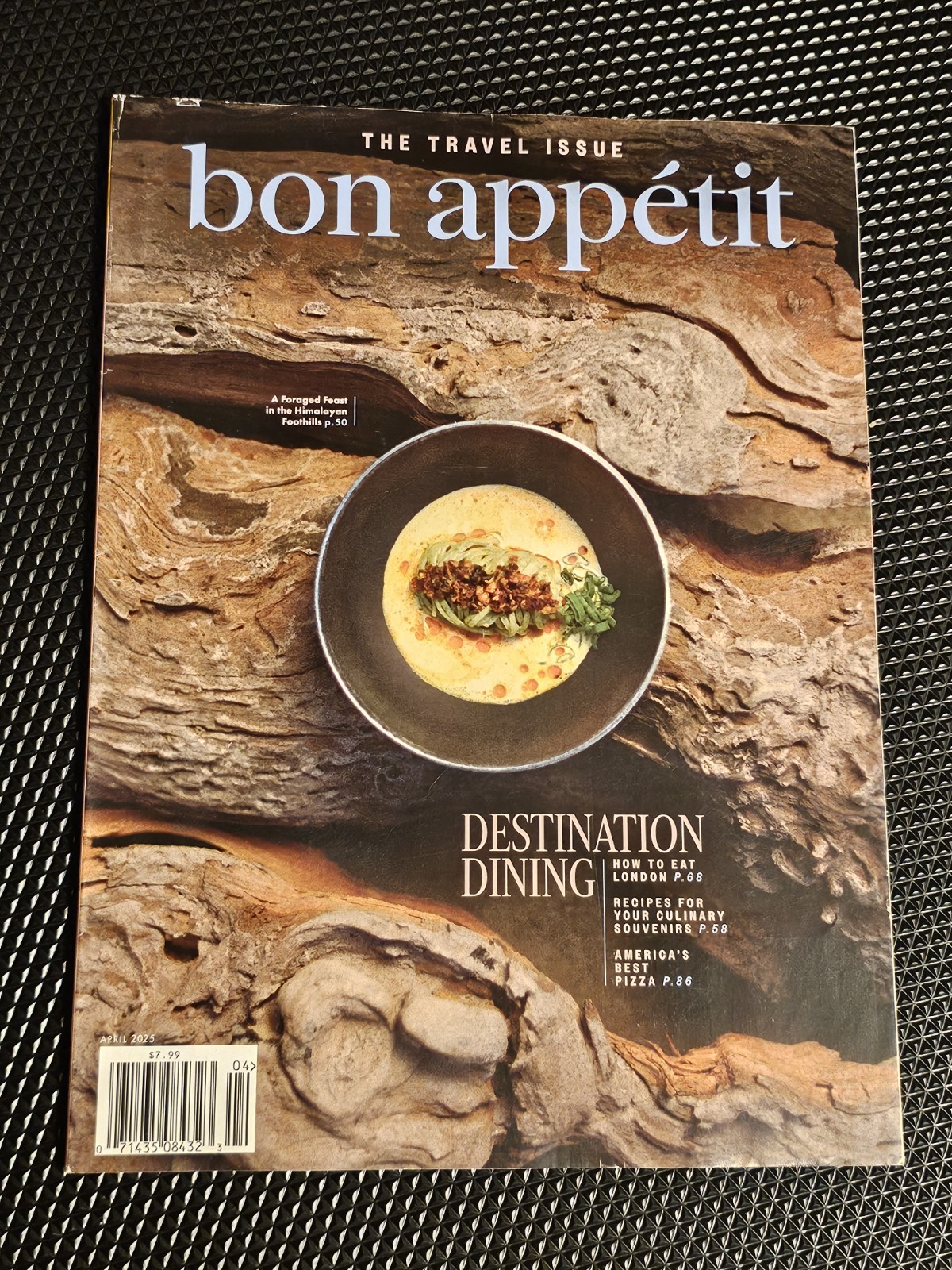 Bon Appetit Magazine April 2025 Issue Dining Travel Recipes
