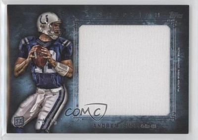 2012 Topps Inception Rookie Jumbo Relics Blue 44/75 Andrew Luck #JR-AL RC 2d8