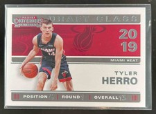 2019-20 PANINI CONTENDERS TYLER HERRO 2019 DRAFT CLASS #13 RC ROOKIE MIAMI HEAT