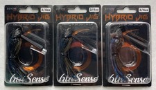 3 6th Sense Divine Hybrid Jig 3/4oz Dark Proof Fishing Lure S9