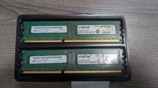 8GB Kit - Crucial 4GB DDR3-1333 PC3 10600 Desktop RAM - 2 x 4GB