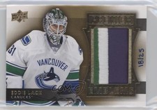 2014-15 Upper Deck Premier Emblems 18/25 Eddie Lack #PE-EL 0c3