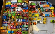 Huge Hot Wheels Lot 70 Hot Wheels Cars No Duplicates 5 Lbs 1970s Mattel