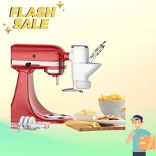 Pasta Press Attachment for KitchenAid with 7 Plates, Pasta Extruder (74)