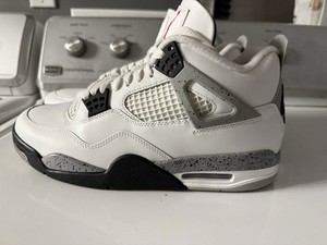 air jordan 4 tech white resale