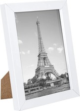 Upsimples 5x7 Picture Frame with Real Glass,Bulk Photo Frames for Wall or Tablet