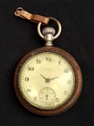 ANTIQUE ELGIN 23859001 17 JEWEL NICKEL CASE BY ILLINOIS CASE CO. POCKET WATCH