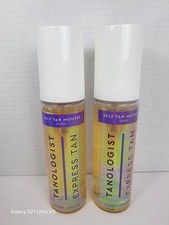  2 TANOLOGIST Self Tan Mousse DARK - 6.76 fl oz Express Tan