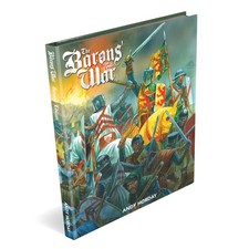 Baron's War Second Edition Hardcover Rulebook Wargames Atlantic 28mm Feudal YHP