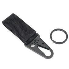 Tactical Duty Belt Keeper Key Holder Metal Police Key Clip Military Molle Hook