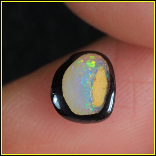 Pietra opale masso 1,55 ct naturale AUSTRALIAN YOWAH + VIDEO - Foto 5 di 8