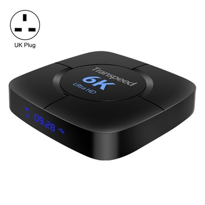 Smart TV Box 6K UHD Android 10.0 Allwinner H616 2GB 8GB Plug UK