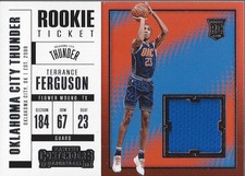 2017-18 Panini Contenders Rookie Ticket Swatches #19 Terrance Ferguson Jersey