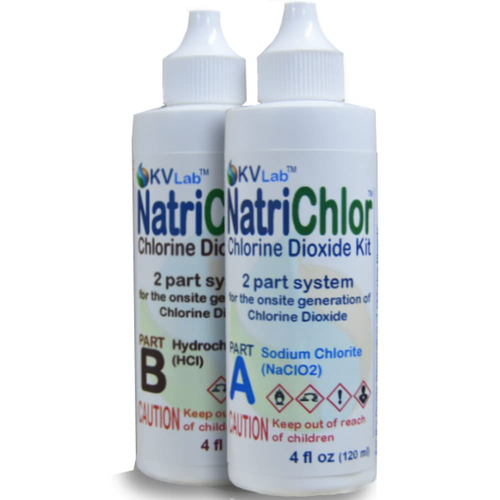 The Original NatriChlor CD Set Accu-Drop Bottles HCL Extra Large Size 8 Oz Total - Foto 11 di 11