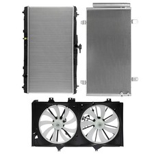 Electric Radiator Condenser Cooling Fan Kit For Toyota Camry 2012-2017
