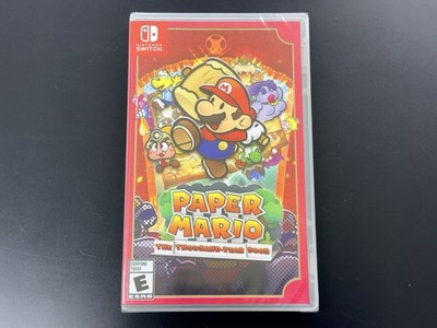 Paper Mario The Thousand Year Door Nintendo Switch US Version NEW FACTORY SEALED