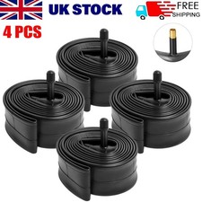 Image of 4x Inner Tube 26"x 1.75-2.125 Straight Schrader Valve 26 Inch Bicycle Bike Wheel