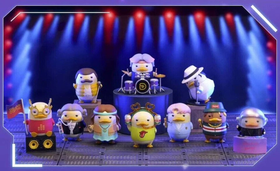 Duckoo Music Festival Series Blind Box Confirmed Figure Birthday Gift Art Toys - Image 3 of 4