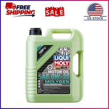 Liqui Moly 20438 Molygen New Generation SAE 0W-20 Synthetic Motor Oil - 5 Liters 29.45 per gallon