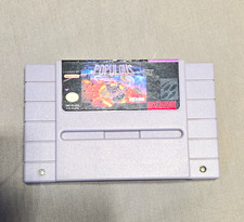 Acclaim Populous (SNES) Super Nintendo Game Cartridge - NTSC-U/C US/CA