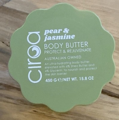 Ciroa Pear & Jasmine Body Butter Protect &  Rejuvenate 15.8 Oz