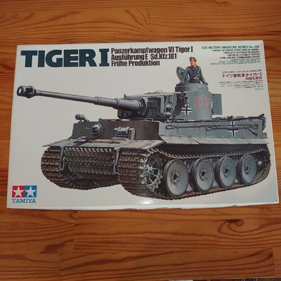 Tamiya Plastic Model German Heavy Tank Tiger I Early Production1/35 No.216