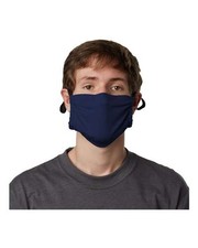Hanes 2-Ply Cotton Pocket Face Mask MKPKCR 5 Colors OS PK 5