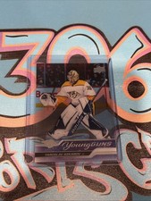 Yaroslav Askarov Young Guns Clear Cut 2023-24 Upper Deck Series 1 (CH)