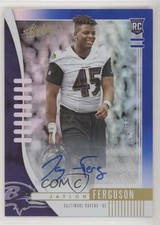 2019 Absolute Rookie Blue Spectrum Signatures 14/35 Jaylon Ferguson Auto 3j2